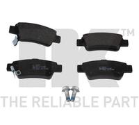 NK Rear Brake Pad Set for Honda CR-V i-DTEC 120 1.6 October 2013 to October 2018