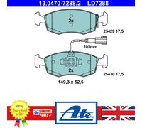 Brake Pad Set For Fiat 500 07- GRANDE 09-14 PUNTO 07-12 77366537