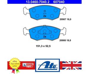 Brake Pad Set For Ford ESCORT ORION SCORPIO SIERRA 82-00 1647730
