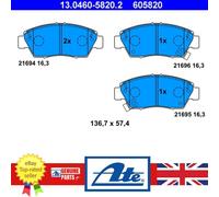 Brake Pad Set For Honda CIVIC 94-96 CRX 92-98 DOMANI 95-99 45022-S5A-E50