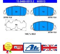 Brake Pad Set For Honda HR-V 14- 45022-T8M-G00