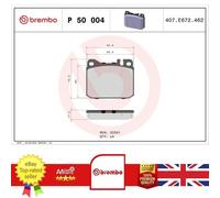 Brake Pad Set For Mercedes 123 77-85 S-CLASS 79-91 SL 71-89 0004205920