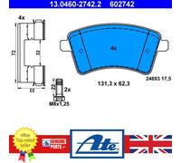 Fits ATE 13.0460-2742.2 Brake Pad Set, disc brake ⭐UK Stock⭐