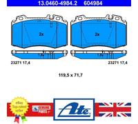 Brake Pad Set For Mercedes M-CLASS S-CLASS SL 92-13 1634200620
