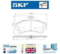 Brake Pad Set For Volvo V40 S40 Smart FORFOUR Proton PERSONA MR235557