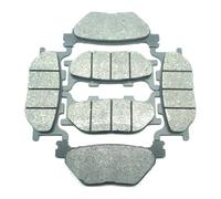 Brake Pad Set For XVS 1300A XVS1300 A XVS1300A For Midnight Star V Star 1300 2007-2011 Motorcycle Front Rear Brake Pads(2 X Front Brake Pads)