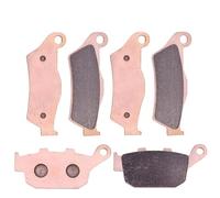 Brake Pad Set Replacement Front And Rear Brake Pads for TRIUMPH for Tiger 800 XCa XCx XRt XRx ABS VIN 855532 1200 for Bonneville Bobber 2017-2021(Copper Front Rear)