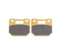 Brake Pad Set Replacement Motorcycle Brake Pads for One Pair Copper Fiber Material Universal 82mm Brake Caliper