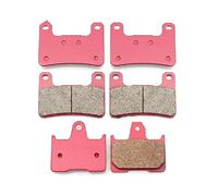 Brake Pad Set Replacement Motorcycle Front And Rear Brake Pads for SUZUKI for GSXR 600 GSXR600 GSXR 750 GSXR750 GSXR 1000 K4 K5 Radial Caliper 2004 2005(All 3Pairs)