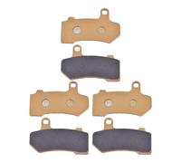 Brake Pad Set Replacement Motorcycle Front Rear Brake Pads for DAVIDSON VRSCAW VRSCDX VRSCF VRSCX 1250 VRod Night Rod Special Muscle(3 Pair)