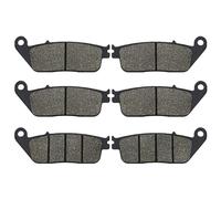 Brake Pad Set Replacement Motorcycle Front Rear Brake Pads ST1100 for Pan for European ST1100A 1990-2002 GL1500 GL1500C F6C Valkyrie Tourer GL1500 1997-2003(2 Front 1 Read)