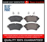 Brake Pad Set with securing bolts Blue print ADV184259