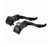 Brake Pad Shield 1pair Aluminum Alloy 24mm Mountain Bike Disc Brake Bar Handle Level Cycling Accessory Brake Accessories Cover Caliper Chain Protector(Black)