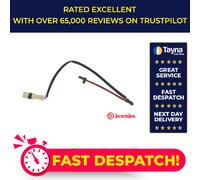 Brake Pad Wear Indicator Sensor fits PORSCHE BOXSTER 987 2.7 Front Right Brembo