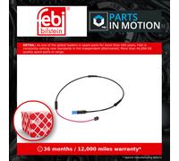 Brake Pad Wear Indicator Sensor Front Left or Right 197400 Febi Warning Contact