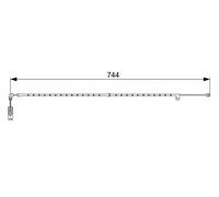 WARNING CONTACT BRAKE PAD WEAR FOR BMW X3/E83/SAV M57D30 3.0L 6cyl X3 E83