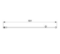 Brake pad wear sensor Disc Brake 1 987 474 556 BOSCH for PORSCHE 911