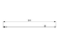 BOSCH 1 987 474 557 Brake pad wear sensor