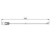 Brake pad wear sensor Disc Brake 1 987 474 952 BOSCH for BMW 8