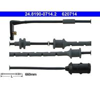 Brake pad wear sensor Disc Brake 24.8190-0714.2 ATE for OPEL VECTRA B Hatchback