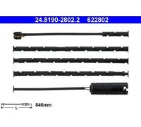 WARNING CONTACT BRAKE PAD WEAR FOR MG ROVER MG ZT 204D2 25 K4F 99W 18 K4G ATE