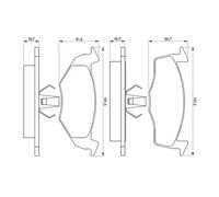 BOSCH PADS BRAKE