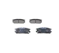 Bosch BP178 - Brake Pads Car Rear Axle - Bosch Quality - Reduced Noise and Dust - ECE-R90 Certified - Copper-Free - 1 Set of 4 Pads