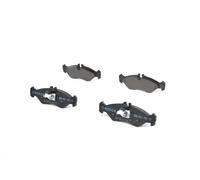 Bosch BP232 - Brake Pads Car Rear Axle - Bosch Quality - Reduced Noise and Dust - ECE-R90 Certified - Copper-Free - 1 Set of 4 pads