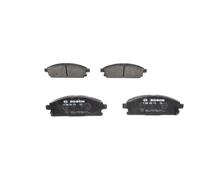 Bosch Brake Pads BP427 - Front Axle, Low Noise & Dust, Copper-Free, ECE-R90 Certified - 1 Set of 4