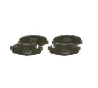 Bosch BP947 - Brake Pads Car Front Axle - Bosch Quality - Reduced Noise and Dust - ECE-R90 Certified - Copper-Free - 1 Set of 4 Pads