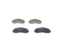 Brake Pads Set fits NISSAN MICRA K11 1.0 Front 92 to 02 CG10DE Bosch 410601F025