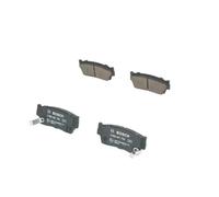 Bosch Brake Pads BP604 Front Axle - Reduced Noise & Dust, ECE-R90 Certified, Copper-Free, Set of 4