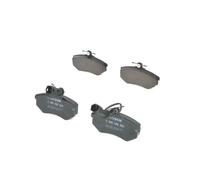 Bosch BP690 - Brake Pads Car Front Axle - Bosch Quality - Reduced Noise and Dust - ECE-R90 Certified - Copper-Free - 1 Set of 4 Pads - With Accessories