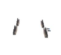 BOSCH Brake pad set with accessories 0 986 466 700 Brake pads,Brake pad set, disc brake VW,AUDI,CORRADO (53I),A4 Limousine (8D2, B5)