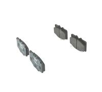 BOSCH Brake pad set 0 986 468 520 Low-Metallic TOYOTA: HILUX 6 Pick-up, Land Cruiser 60