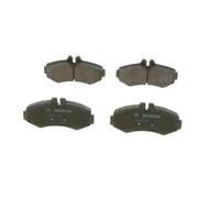 Bosch BP245 - Brake Pads Car Front Axle - Bosch Quality - Reduced Noise and Dust - ECE-R90 Certified - Copper-Free - 1 Set of 4 Pads