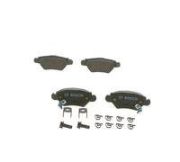 Bosch BP246 - Brake Pads Car Rear Axle - 1 Set of 4 Pads