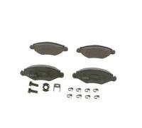 Bosch BP376 - Brake Pads Car Front Axle - 1 Set of 4 Pads