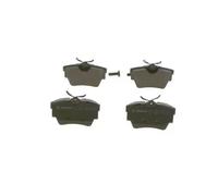 0986 494 040 Rear Brake Pad Set 4x Pads Not Fitted Wear Indicator Braking Bosch
