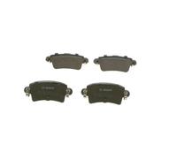 Brake Pads Set fits VAUXHALL MOVANO A 1.9D Rear 01 to 05 F9Q774 Bosch 1605982