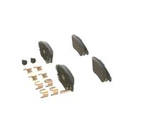 Brake pads 0 986 494 092 BOSCH for OPEL CORSA D CORSA D Hatchback Van ADAM