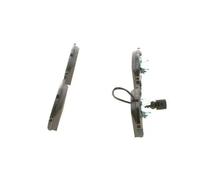 0986 494 107 Front Brake Pad Set 4x Pads Integrated Wear Indicator Braking Bosch