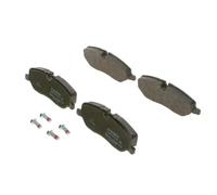 Brake Pads Set fits LAND ROVER DISCOVERY Mk3 4.4 Front 04 to 09 Bosch LR019618