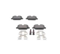 Brake Pads Set fits BMW 320 E90 2.0 Rear 05 to 07 Bosch 34216767145 34219804739