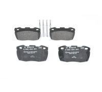Bosch BP1246 - Brake Pads Car Front Axle - Bosch Quality - Reduced Noise and Dust - ECE-R90 Certified - Copper-Free - 1 Set of 4 Pads