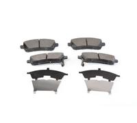 Bosch BP1211 - Brake Pads Car Front Axle - Bosch Quality - Reduced Noise and Dust - ECE-R90 Certified - Copper-Free - 1 Set of 4 Pads