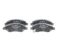 Bosch BP1253 - Brake Pads Car Front Axle - Bosch Quality - Reduced Noise and Dust - ECE-R90 Certified - Copper-Free - 1 Set of 4 Pads