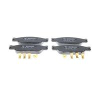 Bosch BP1263 - Brake Pads Car Front Axle - Bosch Quality - Reduced Noise and Dust - ECE-R90 Certified - Copper-Free - 1 Set of 4 Pads - With Accessories