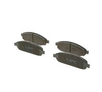 0986 494 370 Front Brake Pad Set 4x Pads Integrated Wear Indicator Braking Bosch