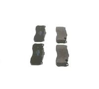 Bosch BP1350 - Brake Pads Car Front Axle - Bosch Quality - Reduced Noise and Dust - ECE-R90 Certified - Copper-Free - 1 Set of 4 Pads